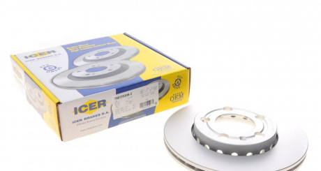 Диск тормозной ICER 78BD5308-2 (фото 1)