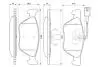 Колодки тормозные дисковые BOSCH 0986424576 (фото 6)