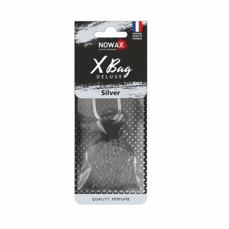 Автомобильный ароматизатор воздуха полимерный X Bag DELUXE -Silver NOWAX NX07584 (фото 1)