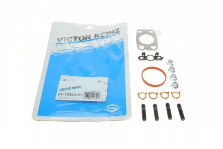 Монтажный комплект турбины CITROEN / FORD / PEUGEOT \ '\' 1.4-1.6TDCI \ '\' 09 >> VICTOR REINZ 04-10340-01