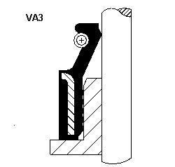 Сальник клапана VA038,0-12,10 / 17,00X10,70FKM CORTECO 49472915