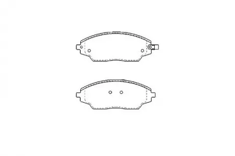 Колодки тормозные KAVO KBP-1021