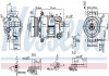 Компресори кондиціонера NISSENS 890030 (фото 7)