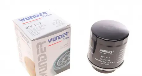 Фільтр масляний WUNDER FILTER WY 117