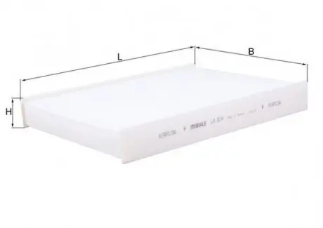 Фільтр салону Mahle PEUGEOT 508 "10-18 MAHLE KNECHT LA814