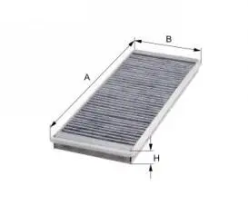 Фільтр салону вугільний M-FILTER K903C