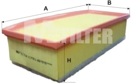 Фильтр воздушный M-FILTER K793