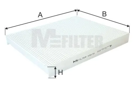 Фильтр салона M-FILTER K9131