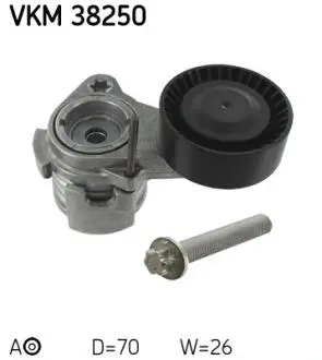 Натяжитель ремня BMW 1/3/5 / X1 / X3 / X5 "2,5 / 3,0L" 05-15 SKF VKM38250