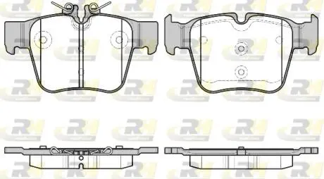 Тормозные колодки дисковые ROADHOUSE 21697.00 (фото 1)