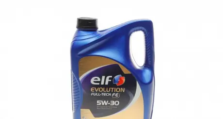 Олива моторна EVOLUTION FULL-TECH FE 5W30. 3x5 lt (5 л) (альт. код 213935) ELF 216689