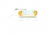 Фонарь габаритный (желтый) LED 24V (с бегущей поворотником, подсветкой борта) TEMPEST TP 97-27-91 (фото 1)