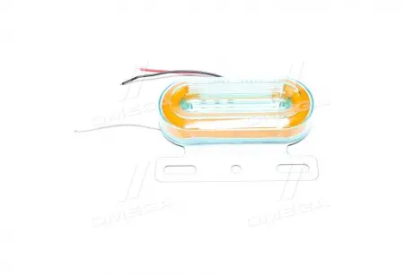 Фонарь габаритный (желтый) LED 24V (с бегущей поворотником, подсветкой борта) TEMPEST TP 97-27-91
