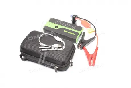 Пуско-зарядное устройство автономное (power booster), 16000 mAh, 800A, 12V <> ARMER ARM-JA16000
