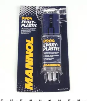Клей двухкомпонентный для пластика MANNOL Epoxy-Plastic (двойной шприц), 30г. Mannol - SCT 9904