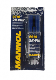 Клей двухкомпонентный универсальный MANNOL 2K-PUR, 30г. Mannol - SCT 9918