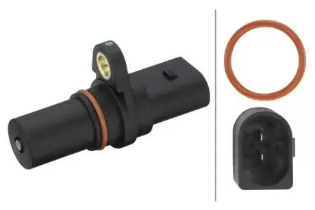 Датчик, датчик импульсов коленчатого вала HELLA 6PU009167351