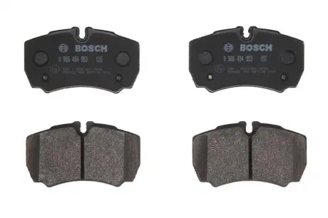 Гальмівні колодки, дискові BOSCH 0986494953
