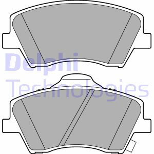 Тормозные колодки, дисковые Delphi LP3264 (фото 1)