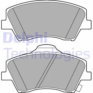 Тормозные колодки, дисковые Delphi LP3264