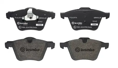 Тормозные колодки дисковые BREMBO P24 077X (фото 1)