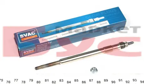 Фото 1 - свеча накала SVAC SV025 Свеча накала SVAC SV025 (фото 1)