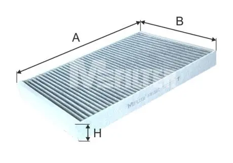 Фільтр салону Audi A4 / A5 / Q5 / Q7 2.0-3.0 TDI 15 (вугільний) M-FILTER K 9181C
