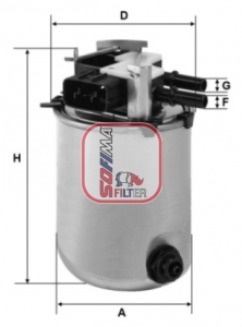 Фильтр топлива SOFIMA S5517GC