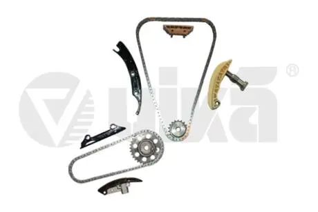 Комплект цепи ГРМ с планками и звездочки VW Golf (99-05), Passat (05-10,11-14), VIKA 11091800401