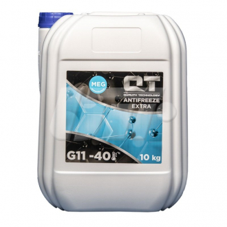 Антифриз QT MEG EXTRA -40 G11 синий 10кг QT-OIL QT5634010