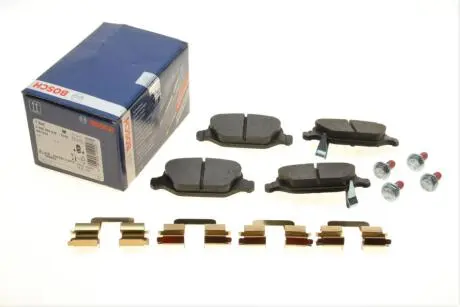Колодки гальмівні дискові BOSCH 0986494935 (фото 1)