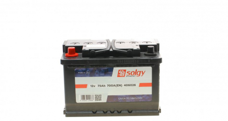 Аккумуляторная батарея SOLGY 406026