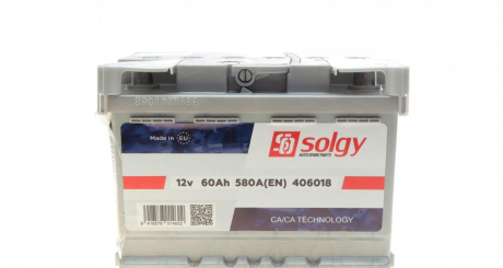 Аккумуляторная батарея SOLGY 406018