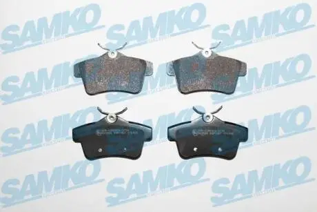 Тормозные колодки задние C4new / DS4 / DS5 / 3008/5008 / RCZ SAMKO 5SP1567