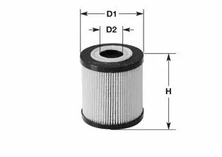 Фильтр масла BMW 3 (E90-E93) 3.0d 09-13 CLEAN FILTERS ML4549