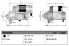 Стартер (12В, 1,1кВт, новий із заставою) FORD FIESTA V, KA, STREET KA 1.3/1.6 09.96-11.08 DENSO DSN3002 (фото 3)