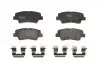 Гальмівні колодки дискові HYUNDAI / KIA Accent / i20 / i30 / i40 / Ceed / Cerato / Rio \ '\' R "05 >> TRW GDB2173 (фото 1)