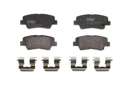 Гальмівні колодки дискові HYUNDAI / KIA Accent / i20 / i30 / i40 / Ceed / Cerato / Rio \ '\' R "05 >> TRW GDB2173