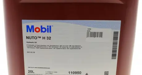 Олива гідравлічна Nuto H 32 (20 Liter) MOBIL 110950