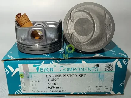 Поршень ДВЗ 0.5 (4шт.+пальці)) Hyundai 2.4 (G4KC/G4KC) Santa Fe (12-)/Sonata (09- TEIKIN 51161050