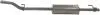 Глушник передня частина MERCEDES-BENZ SPRINTER 00-06 (288-231) BOSAL