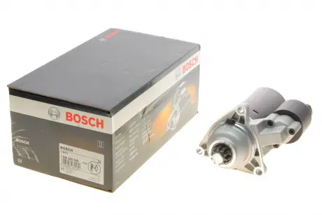 Стартер (12В, 2кВт, новий) SEAT IBIZA II VW CALIFORNIA T4 CAMPER, TRANSPORTER T4 1.9D-2.8 07.90-06.03 BOSCH 1986S00808