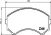 Колодки гальмові дискові передні Strong Ceramic Mitsubishi Pajero 2.5, 3.2, 3 NISSHINBO NP3006SC (фото 1)