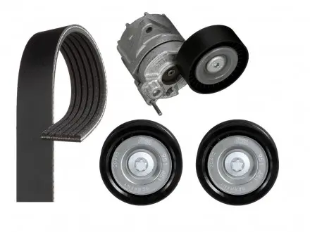 Комплект поликлиновый (ремень+ролики)) Gates K016PK2270