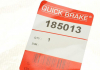 Поршеня супорта QUICK BRAKE 185013 (фото 5)