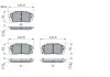 Тормозные колодки дисковые HUYNDAY/KIA Ceed/i40/Soul//Kona/Tucson/Sportage F&#039;1.6-2.013&gt;&gt; BOSCH 0986494905 (фото 5)