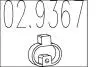 Резиновый элемент крепления выхлопной системы 02.9367