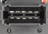 Резистор вентилятора печки, постоянный JAKOPARTS 75614915 (фото 2)
