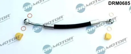 Трубка маслопроводу (чорний метал) DR MOTOR DRM0685