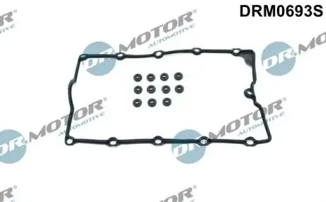 Комплект резиновых прокладок. DR MOTOR DRM0693S